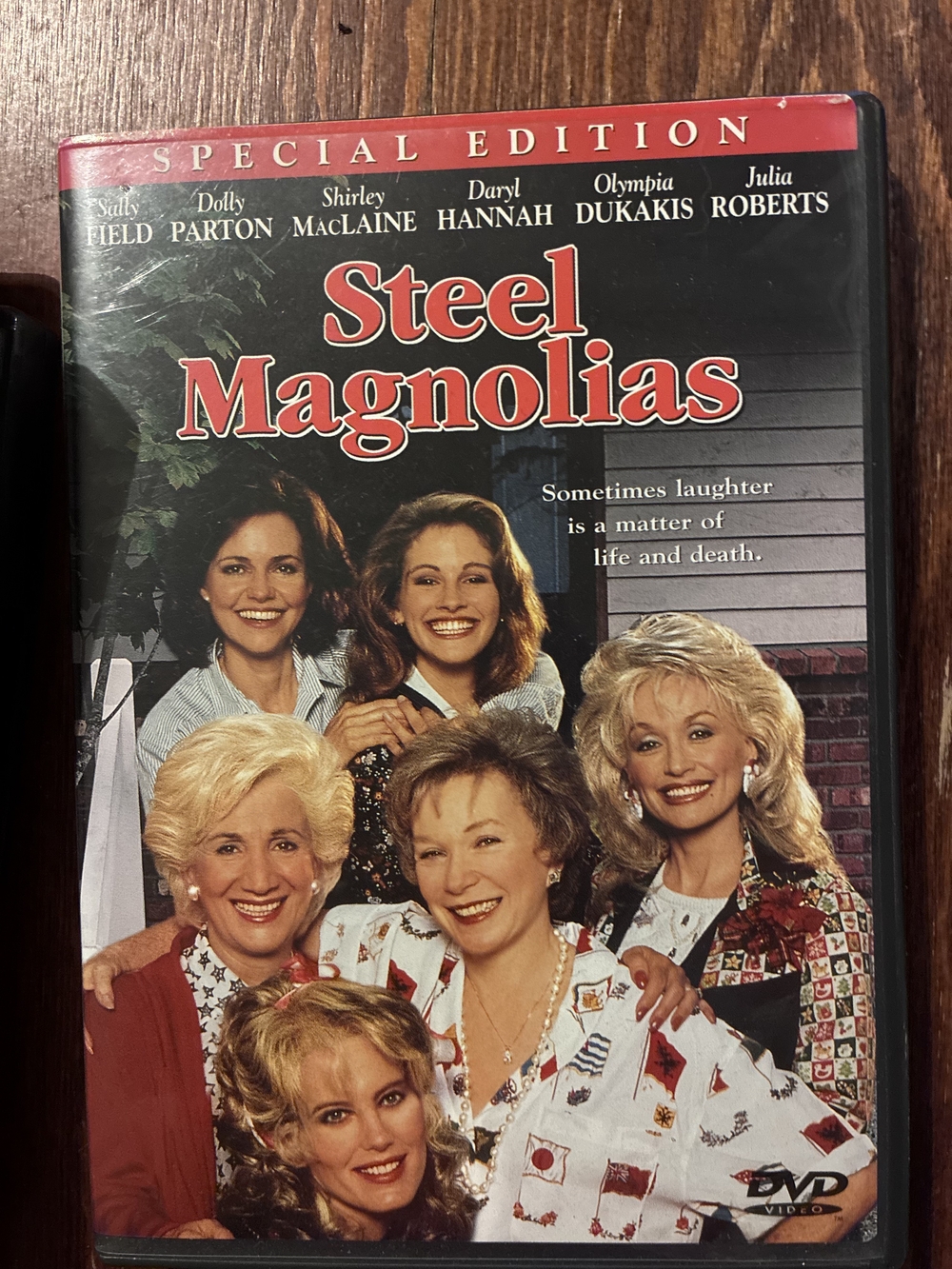 Steel Magnolias Special Edition DVD - Red & Black Cover